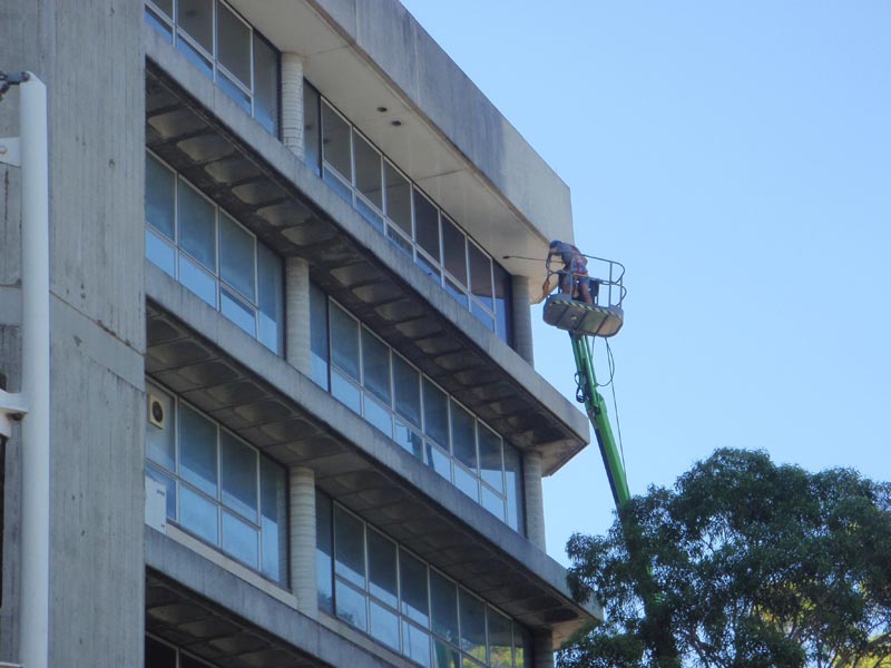 high access cleaning