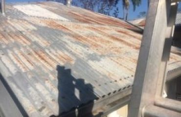 Rusted Galvanized Roof Restored