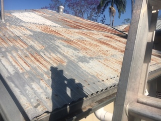 Rusted Galvanized Roof Restored