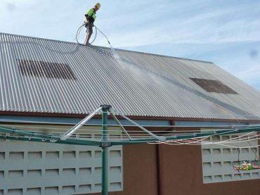 roof cleaning