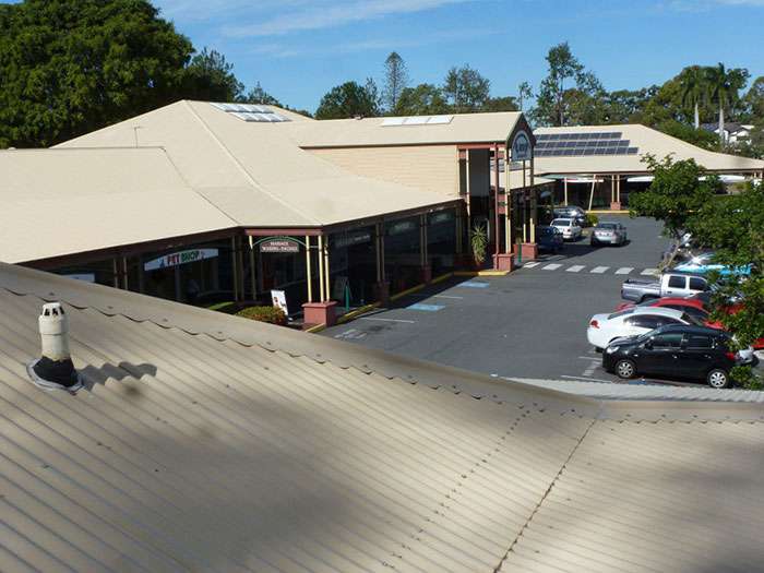 shopping centre roof cleaning